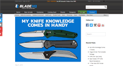 Desktop Screenshot of knifeblog.com