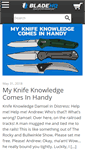 Mobile Screenshot of knifeblog.com